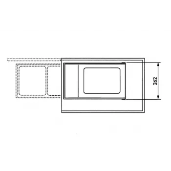 HAILO Multi-Box Duo L iebūvējams atkritumu konteiners, 2x14L, balts