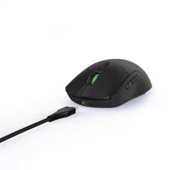 Hama uRage Reaper 250 vadu spēļu pele, 6200 DPI optiskā, 6 pogas, RGB, melna