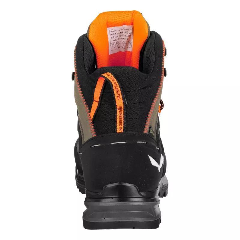 Salewa Mountain Trainer 2 Mid GTX vīriešu pārgājienu zābaki - Bungee Cord/Melna - EU 46