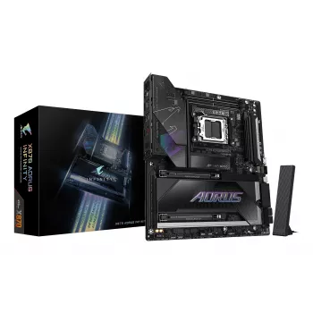 GIGABYTE X870 AORUS INFINITY AM5 ATX mātesplate, DDR5, 4x M.2, Wi-Fi 7, 2.5GbE