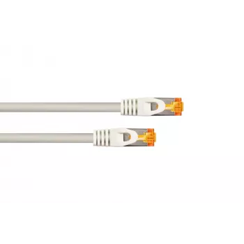 KABELMEISTER RJ45 tīkla kabelis Cat.7 neapstrādāts kabelis, ļoti elastīgs TPE apvalks, bez halogēniem, pelēks, 0,25m