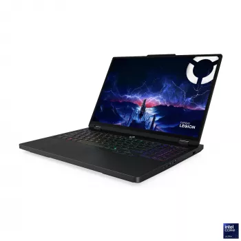 Lenovo Legion Pro 5i 16IAX10 portatīvais dators spēlēm ar Ultra 7 251HX, 16 inch WQXGA OLED 165Hz 500nits Low Blue Light Glossy, 16GB DDR5 5600, 512GB SSD, GeForce RTX 5060 8GB, WiFi 7 + BT, 5MP kamera, 80Wh, bez OS, Eclipse Black