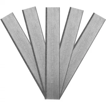 STANLEY rezerves ēveles naži RB10 un RB5, taisna mala, 10 gab., SK5 tērauds, 44 mm platums