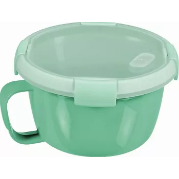 CURVER Smart To Go Nūdeles Pārtikas Bļoda Apaļa 0.9L Soft Green