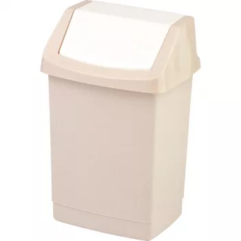 CURVER Click-it atkritumu tvertne ar pedāli 25L bēšā 32,5x26,5x50,5cm