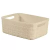 CURVER Jūtas grozs S 5L 27x20x11cm Krēmkrāsas