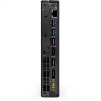 Atjaunots Lenovo ThinkCentre M720q Tiny galddators - Intel Core i5-8500T, 8GB DDR4, 256GB NVMe SSD, Windows 11 Pro, Wi-Fi 5, Bluetooth 5.0, Gigabit Ethernet, 1x USB-C, 5x USB-A, 2x DisplayPort, 1x HDMI