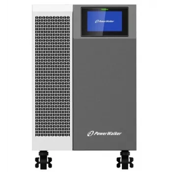 PowerWalker VFI 30K TAP PF1 3/3 BE Online dubultās konversijas UPS, 30kVA/30kW, 3 fāžu ieeja/izeja, tornis, ārējās baterijas