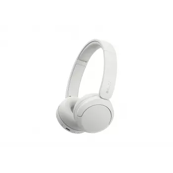 Sony WH-CH530 bezvadu ausis ar 50h bateriju, DSEE, Multipoint, baltas WHCH530W.CE7