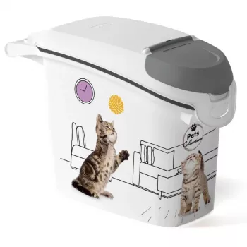 CURVER Pets Life barības uzglabāšanas konteiners suņiem un kaķiem 6 kg 15 L 23x50x36 cm