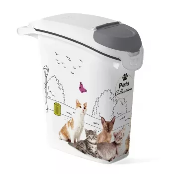 CURVER Pets Life suņu un kaķu barības uzglabāšanas trauks 10 kg 23 L 23.2x49.7x50.3 cm