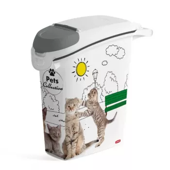 CURVER Pets Life suņu un kaķu barības uzglabāšanas trauks 10 kg 23 L 23.2x49.7x50.3 cm