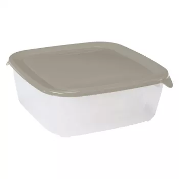 CURVER Fresh&Go pārtikas uzglabāšanas trauku komplekts 4 gab. Taisnstūra 0.5+0.8+1.7+2.9L Bēšs