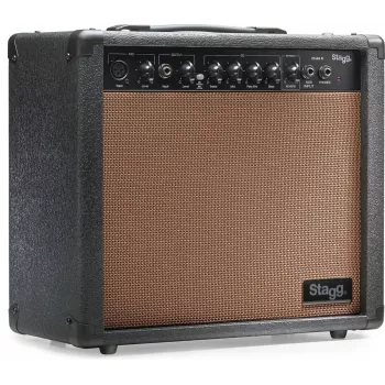 Stagg S20AAR 20W akustiskās ģitāras kombo pastiprinātājs ar reverb