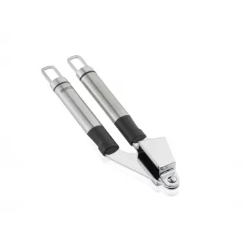 LEIFHEIT Garlic Press ProLine nerūsējošā tērauda ķiploku spiede ar iebūvētu tīrīšanas rīku