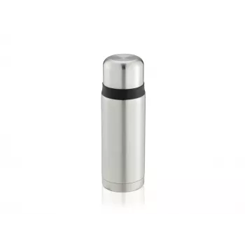LEIFHEIT Thermos Coco 0,75L vakuuma termoss, nerūsējošais tērauds ar stikla iekšpusi, sudraba