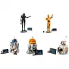 LEGO Star Wars Droid Bundle (BB-8, R2-D2, BB-9E) ar lietotni vadāmi roboti