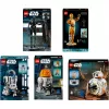 LEGO Star Wars Droid Bundle (BB-8, R2-D2, BB-9E) ar lietotni vadāmi roboti