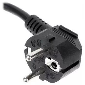 DELTA PD-4/R10 pagarinātājs ar 4 ligzdām un 10m kabeli, melns