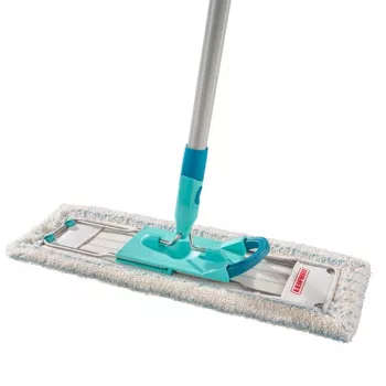 Leifheit Profi XL Cotton Plus grīdas mopa pārvalks ar salokāmu rokturi, 42 cm