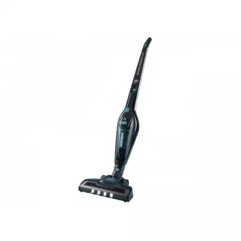 LEIFHEIT RotaroPowerVac 2in1 20V bezvada stāvputekļsūcējs ar rokas bloku, 40 minūšu darbības laiks, bezsuku motors, LED apgaismojums, bez maisiņa, 0,45L putekļu tvertne, HEPA filtrs, balts