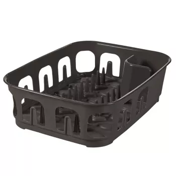 CURVER Essentials trauku žāvētājs 39x29x10,1 cm tumši pelēks