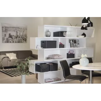 CURVER Style M uzglabāšanas kaste 38,6x28,7x17 cm tumši pelēka ar pīto efektu 18L