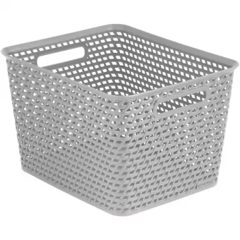 CURVER Basket Your Style L 35x30x22cm pelēks