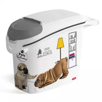 CURVER Pets Life suņu barības uzglabāšanas trauks 6 kg 15L 23x50x36 cm