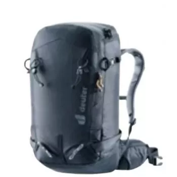 Deuter Freerider Pro 30+10 SL sieviešu slēpošanas tūrisma mugursoma, melna