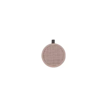 CURVER Jute apaļa uzglabāšanas groza ar vāku 2L rozā 17x13cm