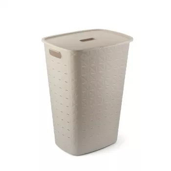 Curver Softex veļas kaste 56L Chalk White