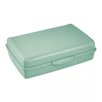 KEEEPER click-box maxi 3.7L pārtikas uzglabāšanas trauks Luca, zaļš, taisnstūrveida, hermētisks un necaurlaidīgs