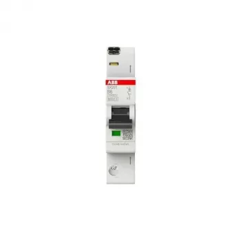 ABB SX201-B6 6 A vienpolu B-raksturlīknes automātiskais slēdzis, 230/400 V AC, 6 kA 2CDS251003R0065