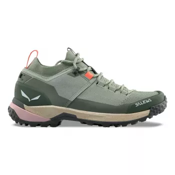 Salewa Puez 2 Knit PTX sieviešu zemie pārgājienu apavi - Shadow/Olive, EU 40.5