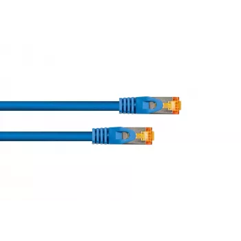 KABELMEISTER Cat.7 S/FTP tīkla kabelis, RJ45, TPE bez halogēniem, zils, 1m