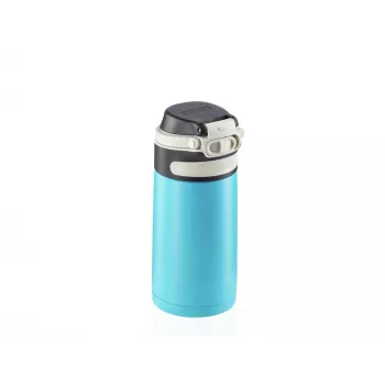 LEIFHEIT Thermo Mug Flip 350ml gaiši zila termokrūze