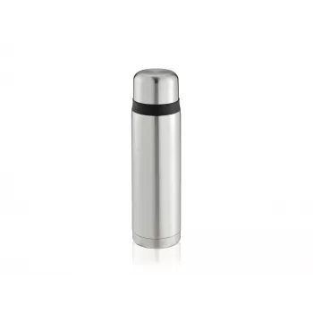 LEIFHEIT Thermos Coco 1.0L nerūsējošā tērauda vakuuma termoss, sudraba