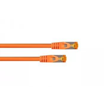 Kabelmeister Cat.7 S/FTP tīkla kabelis, RJ45, TPE, bez halogēniem, oranžs, 5 m