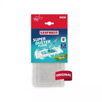 Leifheit SuperDuster Floor M rezerves uzliks, 33 cm, balts/zils