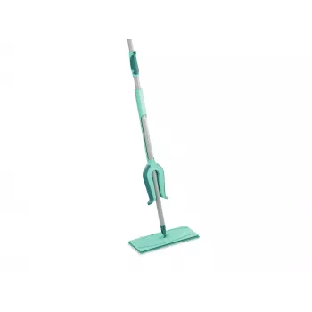 LEIFHEIT Picobello M Micro Duo grīdas uztvērējs ar teleskopisku rokturi, 33 cm tīrīšanas platums, zaļš/balts