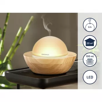 SOEHNLE Air Aromatizer Modena ultraskaņas aromāta difuzors, 100 ml tvertne, līdz 6 h darbības laiks, LED krāsu mainīga gaisma, balts