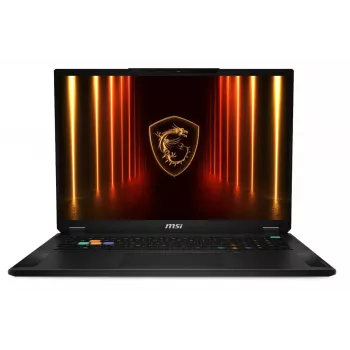 MSI Stealth A18 AI+ A3XWJG-042PL 18 collu QHD+ 240Hz spēļu portatīvais dators - AMD Ryzen AI 9 HX 370, 32GB DDR5, 2TB SSD, NVIDIA GeForce RTX 5090, Windows 11 Pro, Star Blue