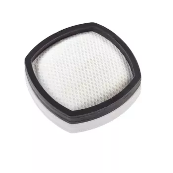 LEIFHEIT Micro-Filter MIF Regulus PowerVac 2in1 bezvadu putekļsūcējam – mazgājams un atkārtoti lietojams rezerves filtrs, aiztur smalkos putekļus, alergēnus un mājdzīvnieku spalvas, balts/pelēks