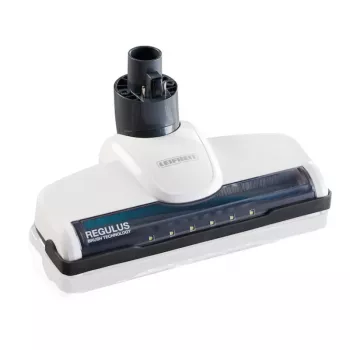 LEIFHEIT Regulus PowerVac 2in1 bezvadu kātu putekļsūcējs ar rokas bloku, 20V Li-ion, 40 min darbības laiks, 0,45L putekļu tvertne, LED apgaismojums, balts/pelēks/zils