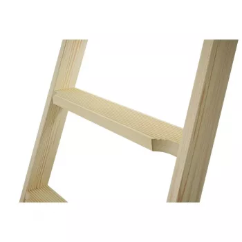 HAILO H77 ComfortLine divpusējas koka kāpnes 2x5 pakāpieni
