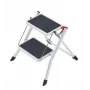 HAILO Salokāms pakāpiens MK60 StandardLine tērauds 2 pakāpieni balts