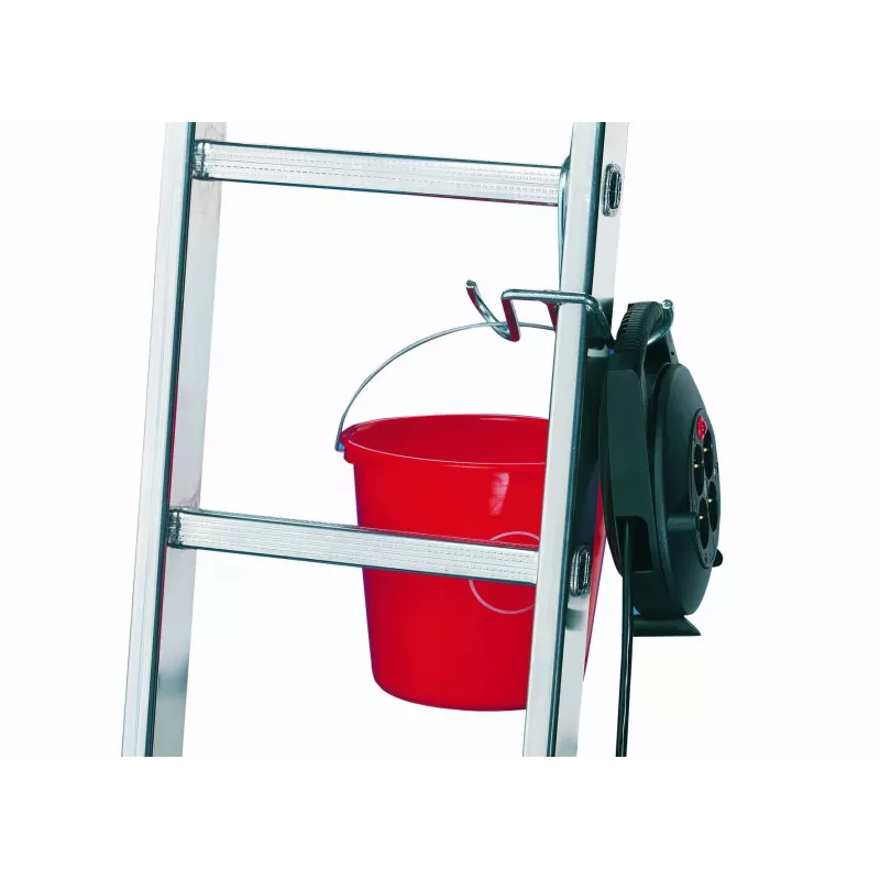 HAILO SafetyLine spaiņa āķis 9952-001 – kāpņu aksesuārs ar instrumentu turētāju un kabeļa skavu