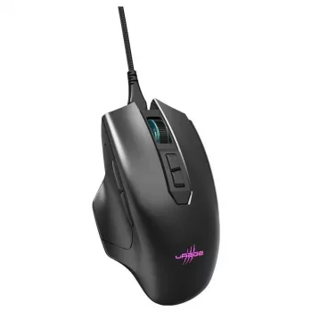 Hama uRage Reaper 410 vadu optiskā spēļu pele, 12000 DPI, 6 programmējamas pogas, RGB, melna