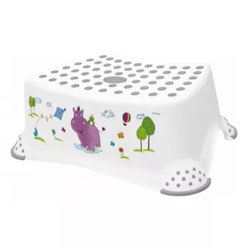 KEEEPER soliņš Tomek Hippo 40,5x28,5x14 cm balts